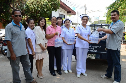 ไฟล์แนบ การประปาส่วนภูมิภาค สาขาชนบท สนับสนุนน้ำดื่มตราสัญลักษณ์ กปภ. ในโครงการ รณรงค์ป้องกันและควบคุมโรคมะเร็งท่อน้ำดีเคลื่อนที่ โรงพยาบาลชนบท 