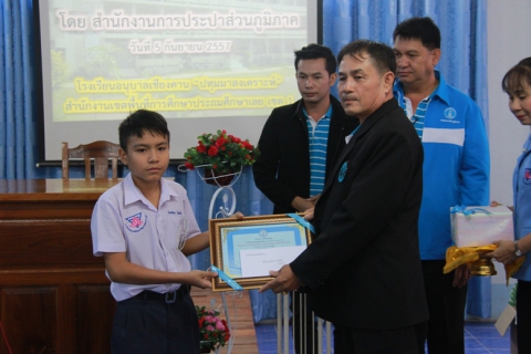 ไฟล์แนบ กปภ.ข.๗ และ กปภ.สาขาเชียงคาน มอบรางวัลในโครงการโรงเรียนประหยัดน้ำ โรงเรียนอนุบาลเชียงคาน ปทุมมาสงเคราะห์ อ.เชียงคาน จ.เลย