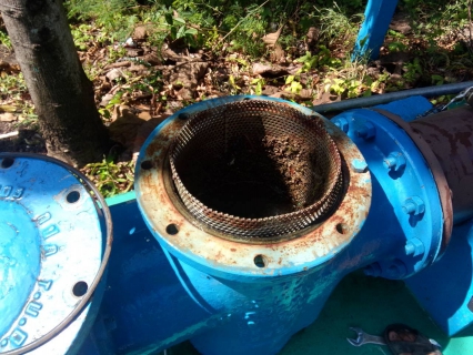 ไฟล์แนบ กปภ.สาขาราชบุรี ทำความสะอาดล้าง T strainer ณ สถานีจ่ายน้ำเขางู