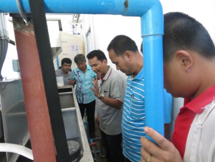 ไฟล์แนบ พนักงานในสังกัดการประปาส่วนภูมิภาคสาขาเบตง อบรมการใช้งานเครื่องรีดตะกอนแบบสายพาน (Belt Filter Press)