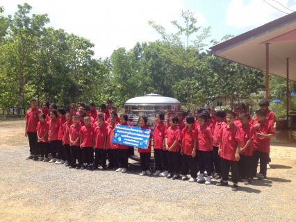 ไฟล์แนบ การประปาส่วนภูมิภาคเขต 3 ร่วมแสดงความรับผิดชอบต่อสังคม บริจาคถังน้ำสแตนเลส 2,000 ลิตร ให้แก่โรงเรียนบ้านโป่งหวาย อำเภอศรีสวัสดิ์ จังหวัดกาญจนบุรี