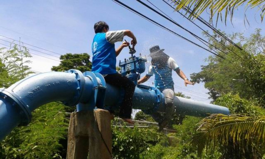 ไฟล์แนบ การประปาส่วนภูมิภาคสาขาบางสะพาน ดำเนินการถอดล้างแอร์วาล์ว