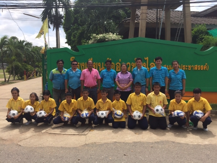 ไฟล์แนบ การประปาส่วนภูมิภาคสาขาบางคล้า จัดกิจกรรมถวายเทียนพรรษา พร้อมมอบอุปกรณ์กีฬา 