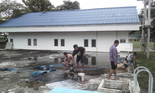 ไฟล์แนบ การประปาส่วนภูมิภาคสาขาขาณุวรลักษบุรี ได้ร่วมกิจกรรมล้างถ้งน้ำใสขนาด 1,000 ลบ.ม. ณโรงกรองน้ำแม่ข่ายขาณุวรลักษบุรี และหน่วยบริการท่ามะเขือ