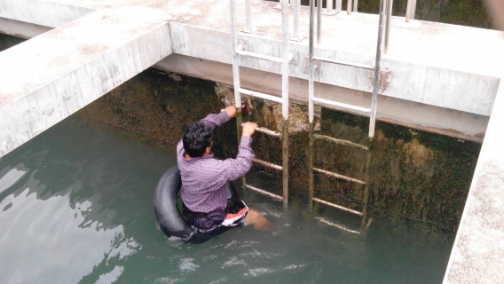 ไฟล์แนบ กปภ.สาขาด่านช้างร่วมกิจกรรมล้างถังตกตะกอนประจำเดือนตามแผน WSP