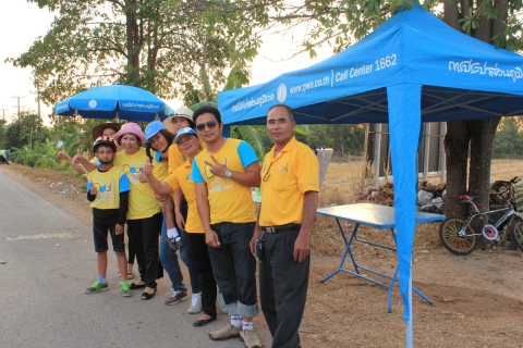 ไฟล์แนบ การประปาส่วนภูมิภาค สาขาชัยภูมิ ร่วมกิจกรรม ปั่นเพื่อพ่อ BIKE FOR DAD ณ บริเวณถนนสาย ชัยภูมิ-สีคิ้ว (บ้านค่าย) จ.ชัยภูมิ