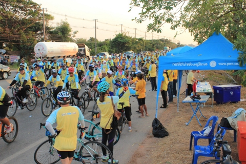ไฟล์แนบ การประปาส่วนภูมิภาค สาขาชัยภูมิ ร่วมกิจกรรม ปั่นเพื่อพ่อ BIKE FOR DAD ณ บริเวณถนนสาย ชัยภูมิ-สีคิ้ว (บ้านค่าย) จ.ชัยภูมิ
