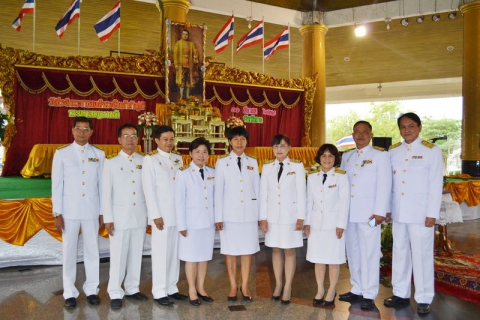 ไฟล์แนบ กปภ.สาขาตาก ร่วมงานรัฐพิธี วันที่ระลึกมหาเจษฎาบดินทร์ พระนั่งเกล้าเจ้าอยู่หัว และงานวันข้าราชการพลเรือน จังหวัดตาก ประจำปี 2559 