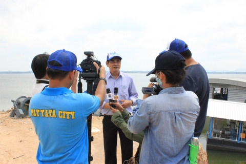ไฟล์แนบ ผู้จัดการ กปภ.สาขาพัทยา ให้สัมภาษณ์สื่อท้องถิ่นโสภณเคเบิ้ลทีวี บางละมุงเคเบิ้ลทีวี และทิพย์มณีเคเบิ้ลทีวี  เรื่อง เตรียมความพร้อมรับมือปัญหาภัยแล้ง