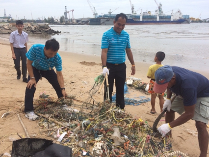 ไฟล์แนบ กปภ.สาขาแหลมฉบัง ร่วมกิจกรรมเก็บขยะชายหาดกับชาวชุมชนบ้านแหลมฉบัง ณ ชายหาดแหลมฉบัง