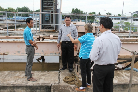 ไฟล์แนบ การประปาส่วนภูมิภาค เขต 6 ร่วมกับการประปาส่วนภูมิภาค สาขาขอนแก่น(ชั้นพิเศษ) ลงพื้นที่เร่งแก้ไขปัญหาน้ำประปาขุ่นแดงในพื้นที่อำเภอเมืองขอนแก่น ณ โรงกรองน้ำบ้านโกทา ต.ศิลา อ.เมือง จ.ขอนแก่น 