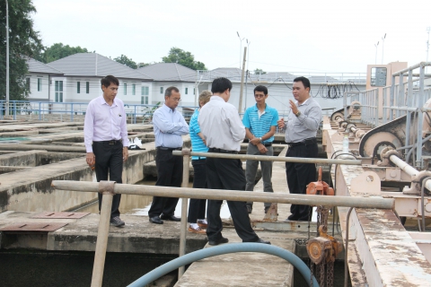 ไฟล์แนบ การประปาส่วนภูมิภาค เขต 6 ร่วมกับการประปาส่วนภูมิภาค สาขาขอนแก่น(ชั้นพิเศษ) ลงพื้นที่เร่งแก้ไขปัญหาน้ำประปาขุ่นแดงในพื้นที่อำเภอเมืองขอนแก่น ณ โรงกรองน้ำบ้านโกทา ต.ศิลา อ.เมือง จ.ขอนแก่น 