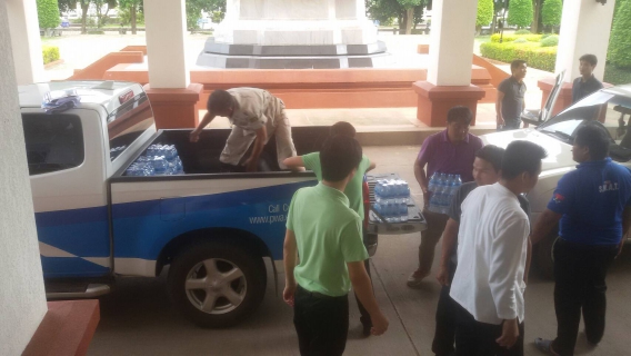 ไฟล์แนบ การประปาจังหวัดพะเยาสนับสนุนน้ำดืามช่วยเหลือผู้ประสบอุทกภัย น้ำท่วม