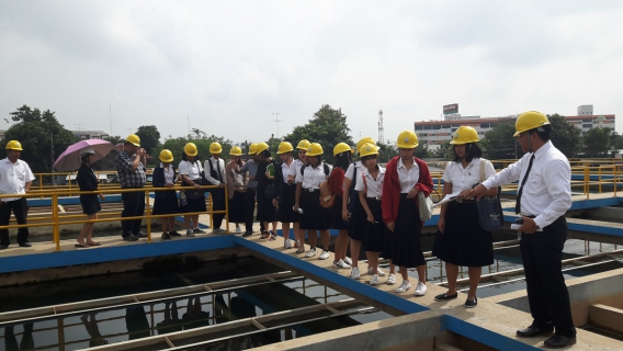 ไฟล์แนบ การประปาส่วนภูมิภาคสาขาลพบุรี ให้การต้อนรับนักศึกษาคณะวิทยาศาสตร์และเทคโนโลยี มหาวิทยาลัยราชภัฏเทพสตรี ศึกษาดูงานกระบวนการวิเคราะห์น้ำในการผลิตน้ำประปา ณ สถานีผลิตน้ำ กปภ.ลพบุรี