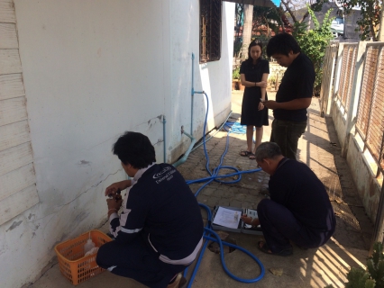 ไฟล์แนบ กปภ.สาขาสมุทรสงคราม ลงพื้นที่สุ่มตรวจคุณภาพน้ำประปา เพื่อสร้างความมั่นใจให้ประชาชน
