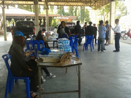 ไฟล์แนบ กปภ.สาขากาญจนบุรีออกหน่วยเชิงรุกรับคำขอใช้น้ำประปา 