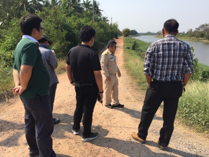 ไฟล์แนบ กปภ.สาขาสมุทรสงคราม ลงพื้นที่สำรวจแหล่งน้ำสำรอง บริเวณตำบลแพรกหนามแดง