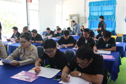 ไฟล์แนบ การประปาส่วนภูมิภาคเขต 7 (กปภ.ข.7) ร่วมกับกองฝึกอบรมภูมิภาค 2 จัดโครงการฝึกอบรมในงาน (On  The - Job Training) หลักสูตร "การควบคุมน้ำสูญเสีย" รุ่นที่ 2/60 ให้แก่พนักงานในสังกัด กปภ.ข.7
