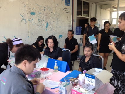 ไฟล์แนบ กปภ.สาขาศรีสะเกษจัดกิจกรรมตรวจสุขภาพประจำปี 2560  
