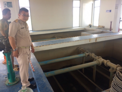 ไฟล์แนบ กปภ.สาขาสมุทรสงคราม ลงพื้นที่ตรวจสอบความคืบหน้าการเปลี่ยนทรายกรอง ณ โรงกรองน้ำ สถานีผลิตน้ำดอนทราย