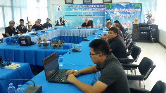 ไฟล์แนบ กปภ.สาขาสามพราน เข้าร่วมอบรบเชิงปฏิบัติการ on the job training (OJT) ร่วมกับทีมเทคนิคโครงการจัดการน้ำสะอาดและการบำรุงรักษาเชิงป้องกันระดับเขต