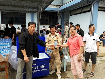 ไฟล์แนบ สนับสนุนน้ำดื่มให้กับหน่วยสัสดีอำเภอวังเหนือ ในการตรวจเลือกทหารกองเกิน