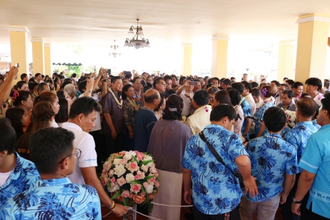 ไฟล์แนบ กปภ.สาขาปทุมธานี ร่วมพิธีรดน้ำขอพรผู้ว่าราชการจังหวัดปทุมธานี