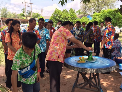 ไฟล์แนบ การประปาส่วนภูมิภาค สาขาบ้านไผ่ สืบสานประเพณีอันดีงาม จัดกิจกรรมรดน้ำดำหัวขอพรพนักงานอาวุโส เนื่องในเทศกาลสงกรานต์