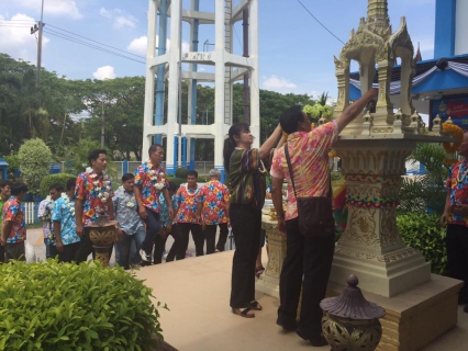 ไฟล์แนบ การประปาส่วนภูมิภาค สาขาบ้านไผ่ สืบสานประเพณีอันดีงาม จัดกิจกรรมรดน้ำดำหัวขอพรพนักงานอาวุโส เนื่องในเทศกาลสงกรานต์