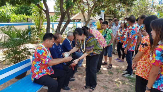 ไฟล์แนบ การประปาส่วนภูมิภาค สาขาบ้านไผ่ สืบสานประเพณีอันดีงาม จัดกิจกรรมรดน้ำดำหัวขอพรพนักงานอาวุโส เนื่องในเทศกาลสงกรานต์