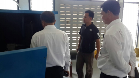 ไฟล์แนบ ผู้ช่วยผู้อำนวยการการประปาส่วนภูมิภาคเขต5ลงพื้นที่ตรวจรับงานก่อสร้างปรับปรุงขยายกปภ.สาขาสะเดา