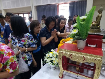 ไฟล์แนบ กปภ.สาขาพิบูลมังสาหารร่วมงานสืบสานประเพณีไทยกิจกรรมรดนำดำหัวนายอำเภอ