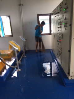 ไฟล์แนบ กปภ.สาขาขลุง ร่วมกันทำกิจกรรม 5 ส. สถานีผลิตน้ำเขาสมิง-แสนตุ้ง