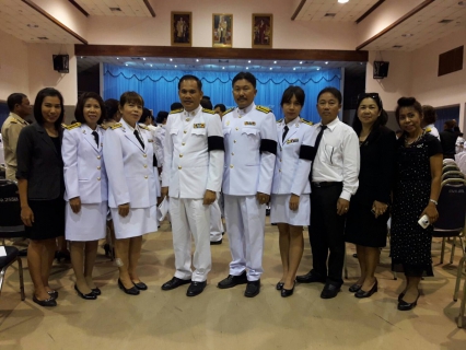 ไฟล์แนบ การประปาส่วนภูมิภาคสาขาสระแก้ว เข้าร่วมพิธีบำเพ็ญกุศลถวายพระบาทสมเด็จพระปรมินทรมหาภูมิพลอดุลยเดช บรมนาถบพิตร และเจริญพระพุทธมนต์ถวายพระพรชัยมงคลสมเด็จพระนางเจ้าสิริกิติ์ พระบรมราชินีนาถ