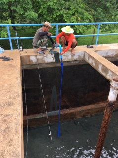 ไฟล์แนบ การประปาส่วนภูมิภาคสาขาบางสะพาน ร่วมกันทำความสะอาดถังตกตะกอนขนาด 200 ลบ.ม./ชม. สถานีผลิตจ่ายน้ำช้างแรก ตามโครงการWSP ประจำ เดือน พฤษภาคม  2560   