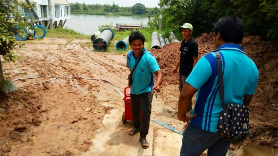 ไฟล์แนบ กปภ.สาขาอุบลราชธานี วางแผนรับมือฝนตกหนัก ป้องกันปัญหาไฟฟ้าดับ