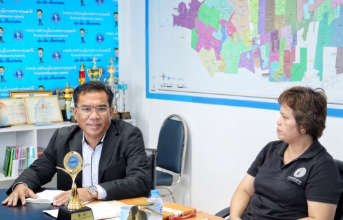ไฟล์แนบ กปภ.สาขาปทุมธานี ให้การต้อนรับพนักงานในสังกัดกองกิจการประปา 3 จาก กปภ. สำนักงานใหญ่ ในการเข้าเยี่ยมชมศึกษาดูงาน ณ สถานีผลิตน้ำของ กปภ.สาขาปทุมธานี