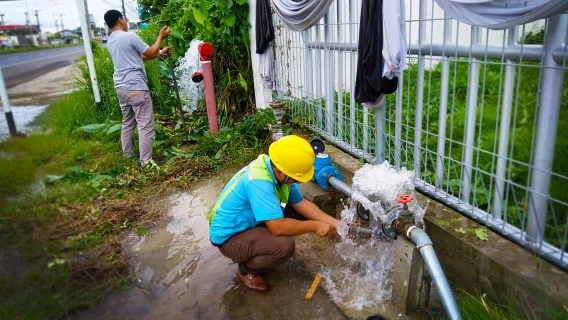 ไฟล์แนบ กปภ.สาขาอุบลราชธานี ลงพื้นที่พบปะผู้ใช้น้ำรายใหญ่ เพื่อสร้างความพึงพอใจ