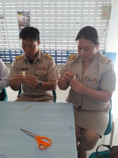 ไฟล์แนบ โครงการจิตอาสาประดิษฐ์ดอกไม้จันทน์พระราชทาน