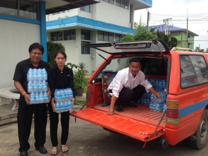 ไฟล์แนบ การประปาส่วนภูมิภาคสาขาสามพราน  มอบน้ำดื่มตราสัญลักษณ์กปภ. ให้สำนักงานป้องกันและบรรเทาสารธารณภัย  จังหวัดนครปฐม จำนวน 500 ขวด