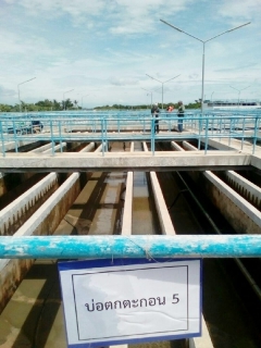 ไฟล์แนบ สถานีผลิตน้ำโพธาราม ดำเนินการล้างถังตกตะกอน การตามแผนงานนโยบายโครงการน้ำสะอาด WSP
