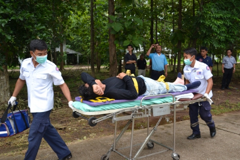 ไฟล์แนบ กปภ.ข.๗ จัดอบรมหลักสูตร การฝึกดับเพลิงเบื้องต้นและซ้อมอพยพหนีไฟ