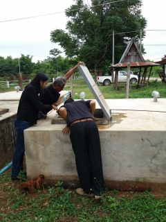 ไฟล์แนบ กปภ.สาขาเกาะคาออกกิจกรรมตรวจสอบคุณภาพน้ำให้กับบ้านหนองแหวน