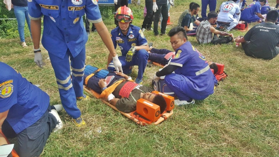 ไฟล์แนบ กปภ.สาขาพนมทวน ร่วมมอบน้ำดื่มบรรจุขวด เพื่อใช้การฝึกซ้อมแผนป้องกันภัยฝ่ายพลเรือนช่วยเหลือผู้ประสบภัยจากอุบัติเหตุทางถนน