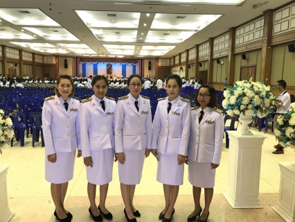 ไฟล์แนบ เมื่อวันที่ 11 สิงหาคม 2560 เวลา 08.00 - 09.30 น.กปภ.สาขาน่าน นายโดยชนกกุล ศรีสวัสดิ์ ผู้จัดการการประปาส่วนภูมิภาคสาขาน่าน มอบหมายให้นางสาวอโณทัย แก้วเมืองมาและพนักงานในสังกัด  เข้าร่วมกิจกรรมลงนามถวา