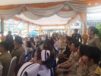 ไฟล์แนบ กปภ.สาขาปทุมธานีเข้าร่วมงาน "พิธีบวงสรวงสักการะเสาหลักเมืองจังหวัดปทุมธานี ประจำปี 2560