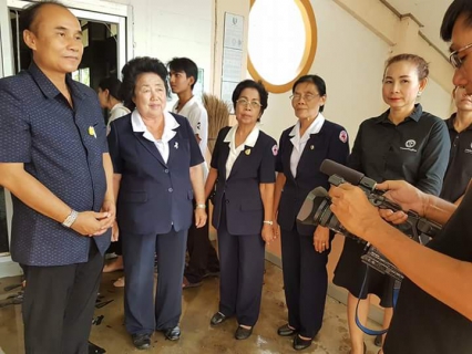 ไฟล์แนบ กปภ.สาขารัตนบุรี ออกเยี่ยมให้ขวัญกำลังใจแก่โรงเรียนธาตุศรีนครที่ประสบเหตุไฟไหม้อาคารเรียน