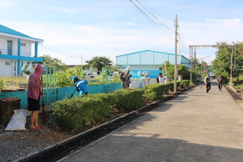 ไฟล์แนบ กปภ.สาขาปทุมธานี จัดกิจกรรม Big Cleaning Day บริเวณรอบสำนักงาน 