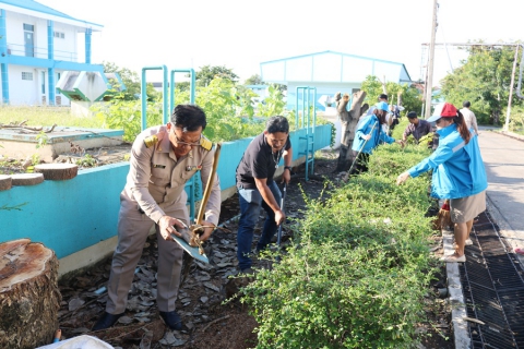 ไฟล์แนบ กปภ.สาขาปทุมธานี จัดกิจกรรม Big Cleaning Day บริเวณรอบสำนักงาน 
