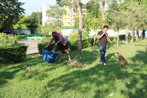 ไฟล์แนบ กปภ.สาขาปทุมธานี จัดกิจกรรม Big Cleaning Day บริเวณรอบสำนักงาน 